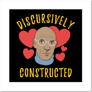 Michel Foucault - Discursively Constructed Posters and Art